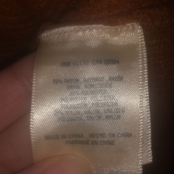 Anthropologie Moth sweater burnt orange v neck women’s sweater Size S pre-owned - Picture 5 of 8